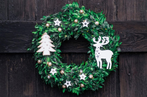 Artificial Christmas Wreaths: Luxury Shopping and Gift-Giving